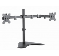 CONNECT IT TwinArm stolní držák na 2 monitory, ČERNÝ
