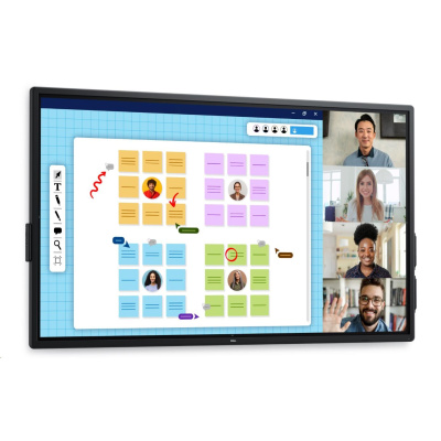 DELL LCD P7525QT - 74,5"/IPS/LED/3840x2160/16:9/60Hz/5ms/1200:1/400 cd/m2/DP/HDMI/VESA/3YNBD (210-BQZX)