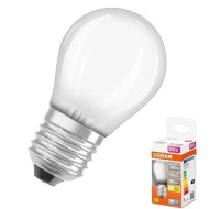 OSRAM LED STAR E27 4W/827 SCLP40W miniglobe teplá