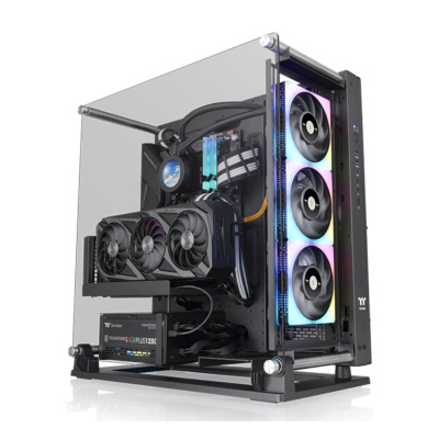 THERMALTAKE Case Core P3 TG Pro, ATX, Průhledná bočnice, černá