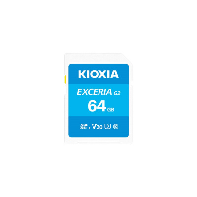 KIOXIA SDXC Karta Exceria 64GB N203, UHS-I, U3, V30, Class 10