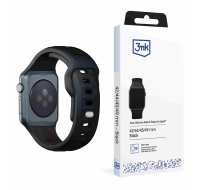 3mk řemínek Watch Strap pro Apple 42/44/45/49 mm Black