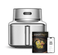 Cosori Iconic Single chytrá horkovzdušná fritéza 6,2 L nerez