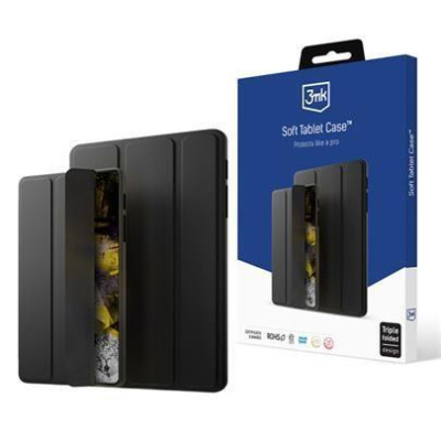3mk ochranné pouzdro Soft Tablet Case pro Apple iPad 10,9" 10 gen / 11" 11 gen, černá