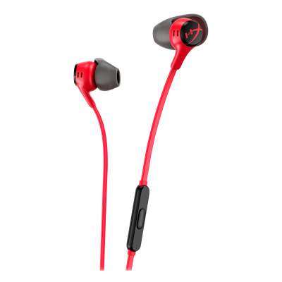 HyperX Cloud Earbuds II RED Gaming Earbuds with Mic - Sluchátka pro herní konsole