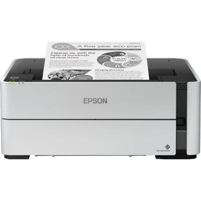 EPSON tiskárna ink EcoTank Mono M1180, A4, 1200x2400dpi, 39ppm, USB, Ethernet, Wi-Fi, Duplex,Záruka 5 let po registraci