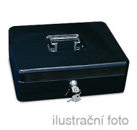 Přenosná pokladna WEDO 250, černá