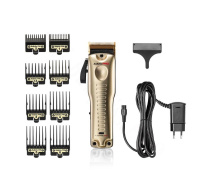 BaByliss Pro 4 FX825GE profesionální zastřihovač, titanové čepele, 3300 mAh baterie, zlatá