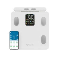 TrueLife FitScale W8 BT White - osobní diagnostická bluetooth váha