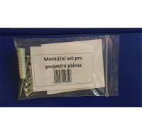 Montážní set pro projekční plátna