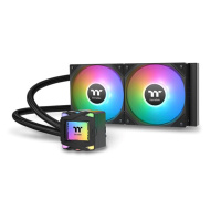 THERMALTAKE Vodní chladič LA240 ARGB, 2x120mm ARGB, LGA1851, AM5, černá