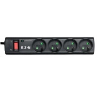 Eaton Protection Strip 4 FR, přepěťová ochrana, 4 zásuvky, 1m