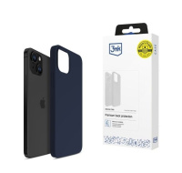 3mk ochranný kryt Silicone Case pro Apple iPhone 15 Dark Navy