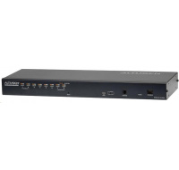 ATEN 8-port OverNet Cat5 KVM PS/2+USB, OSD, rack, SUN, PON, VNC