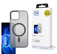 3mk ochranný kryt Frosty MagCase Black pro Apple iPhone 15