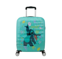 American Tourister WAVEBREAKER DISNEY SPIN.55/20 TSA DISNEY FL STITCH FLOWER