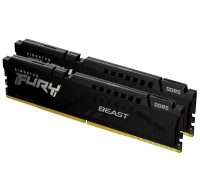 KINGSTON DIMM DDR5 16GB (Kit of 2) 6000MT/s CL30 FURY Beast EXPO Černá