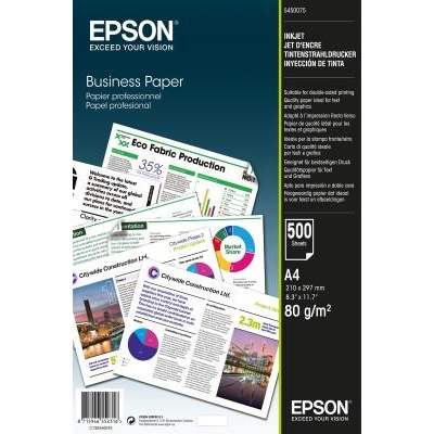 EPSON Paper A4 Inkjet Business pro inkoustové tiskárny 80 g/m2, 500 listů