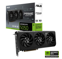 ASUS VGA NVIDIA GeForce RTX 5050 PRIME OC 8G, 8G GDDR6, 3xDP, 1xHDMI
