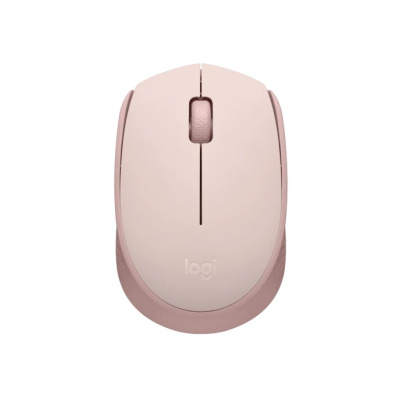 Logitech myš M171 bezdrátová myš, růžová, EMEA