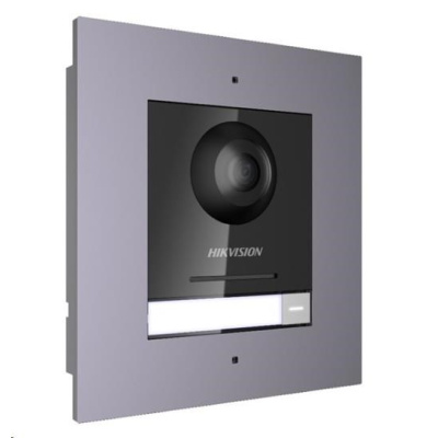 Hikvision DS-KD8003-IME1(B)/Flush, IP zápustný dveřní interkom 1-tlačítkový