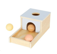 Bedýnka (box) s koulemi - pastel