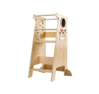 Rostoucí učicí věž edukativní 5v1 Play 90 cm - Zvířátka (NOVINKA)