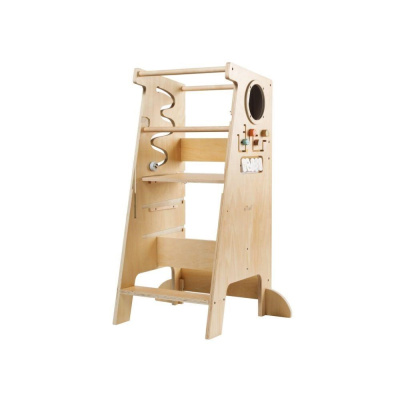 Rostoucí učicí věž edukativní 5v1 Play 90 cm - Zvířátka (NOVINKA)