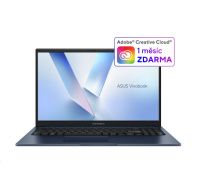 ASUS NTB Vivobook 15 (X1504VA-BQ2757W), i3-1315U, 15.6" FHD, 8GB, 512GB SSD, Intel, W11 Home, Quiet Blue