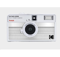 Kodak EKTAR H35N Camera Striped Silver
