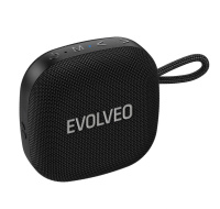 EVOLVEO TopSound, bezdrátový vodotěsný bluetooth reproduktor s rádiem, černý
