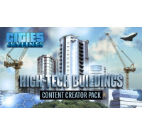 Cities: Skylines - Content Creator Pack: High-Tech Buildings (PC) klíč Steam