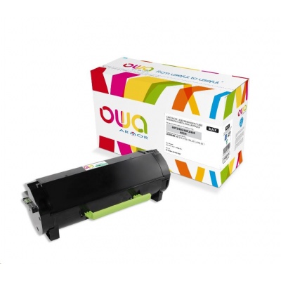 OWA Armor toner pro LEXMARK MX310, 410, 510, 511, 610, 611, 10000 Stran, 60F2H00, černá/black