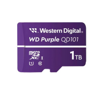 WD MicroSDXC karta 1TB Purple WDD100T1P0C Class 10 (R:100/W:60 MB/s)