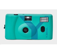 YASHICA MF-1 Snapshot Art Camera (Turquoise) - analogový fotoaparát