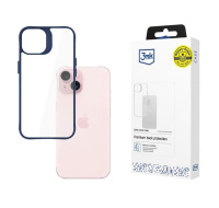 3mk ochranný kryt Satin Armor Case+ Blue pro Apple iPhone 15