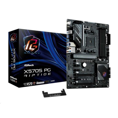 BAZAR - ASRock MB Sc AM4 X570S PG Riptide, AMD X570, 4xDDR4, 1xHDMI - Po opravě (Bez příšlušenství)