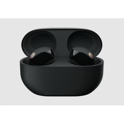 BAZAR - Sony bezdrátová sluchátka WF-1000XM5, černá, EU - poškozený obal