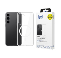 3mk ochranný kryt Clear MagCase pro Samsung Galaxy S23 5G