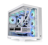 THERMALTAKE Case View 380 TG ARGB, ATX, Průhledná bočnice, 4x 120mm ARGB Fan, bílá