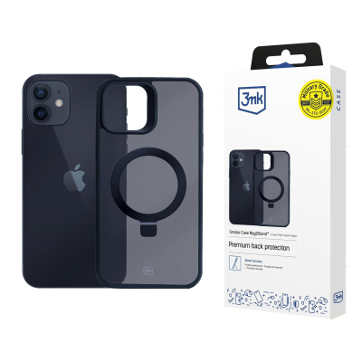 3mk ochranný kryt Smoke Case Mag&Stand pro Apple iPhone 12/12 Pro