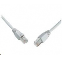 Solarix Patch kabel CAT6 SFTP PVC 0,5m šedý snag-proof C6-315GY-0,5MB