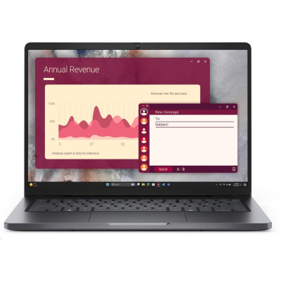 DELL NTB Pro 14 PC14250/7-150U/16GB/512SSD/14" FHD+ /IR Cam & Mic/65W/WLAN/vPro|Backlit Kb/W11 Pro/3Y PS NBD