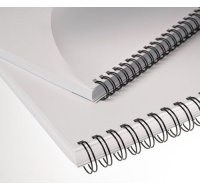 Kovové hřbety (3/1") 8 černé