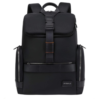 MYBALO Bangi prostorný batoh na notebook, černá