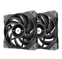 THERMALTAKE Ventilátor Toughfan 12 2-Pack, 2x120mm, černá