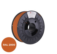 C-TECH Tisková struna (filament) PREMIUM LINE, ABS, žlutooranžová, RAL2000, 1,75mm, 1kg
