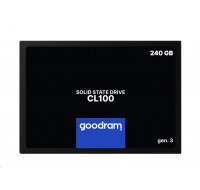 GOODRAM SSD CL100 Gen.3 240GB, SATA III, 2.5", (R:520/W:400MB/s)