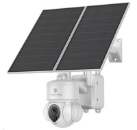 Viking solární HD kamera HDs03 4G, bílá