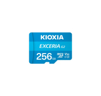 KIOXIA microSDXC Karta EXCERIA G2 256GB, UHS-I U3 V30, s Adaptérem